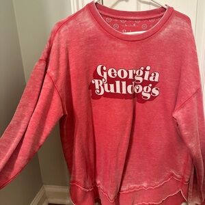 Georgia Bulldogs Vintage Distressed Sweatshirt